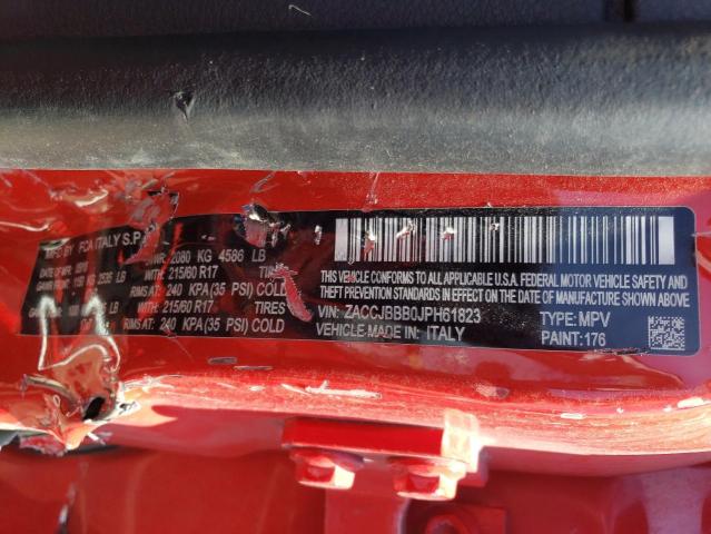 ZACCJBBB0JPH61823 Jeep Renegade Latitude