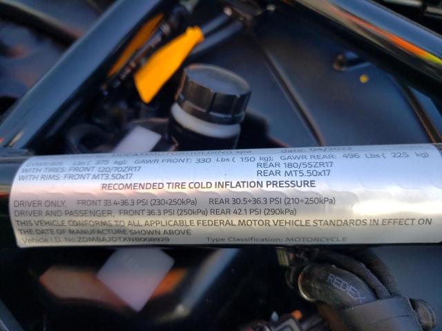 2022 DUCATI HYPERMOTAR - ZDMBAJDTXNB008929