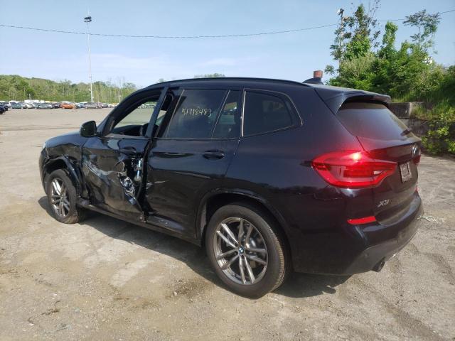 5UXTY5C01M9E51987 2021 BMW X3, photo no. 2