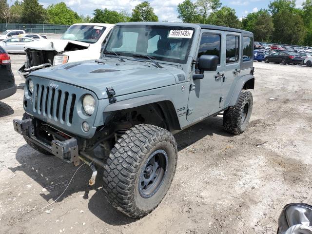 Salvage cars for sale from Copart Madisonville, TN: 2014 Jeep Wrangler Unlimited Sport