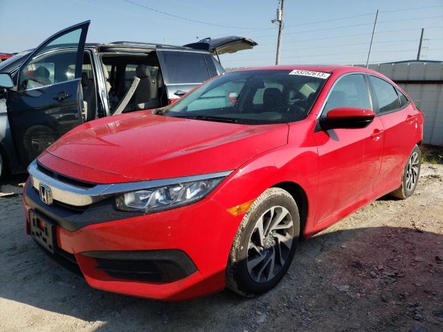 Salvage cars for sale from Copart Temple, TX: 2016 Honda Civic EX
