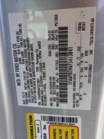 1FA6P8TH6F5413841 Ford MUSTANG