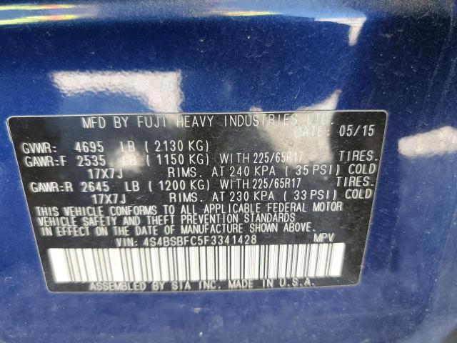4S4BSBFC5F3341428 Subaru Outback 2.5i Premium