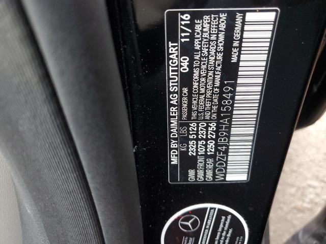 WDDZF4JB9HA158491 Mercedes-Benz E 300