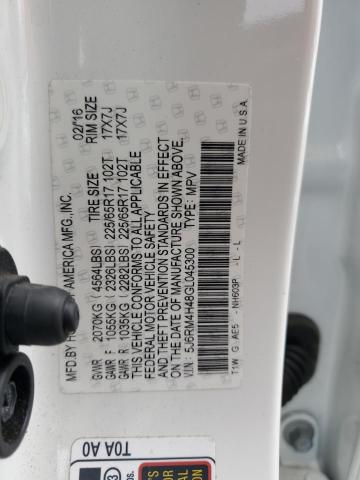 2016 HONDA CR-V SE - 5J6RM4H48GL045300