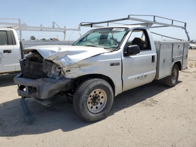 Salvage cars for sale from Copart Fresno, CA: 2002 Ford F250 Super Duty