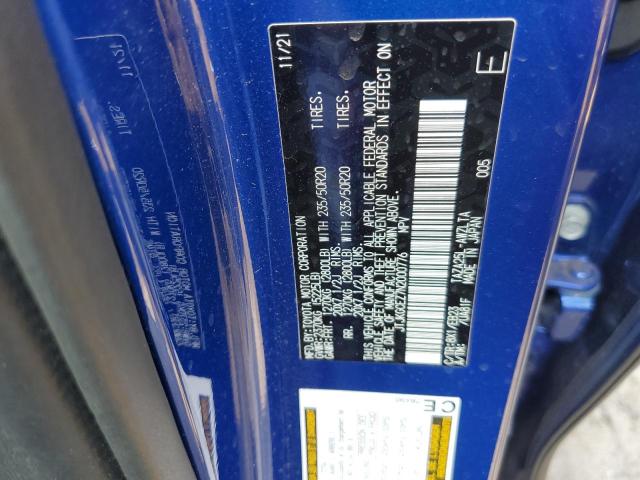 2022 LEXUS NX 350 JTJKGCEZ7N2000776