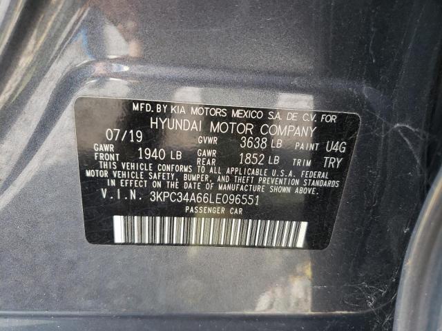 2020 HYUNDAI ACCENT LIM - 3KPC34A66LE096551