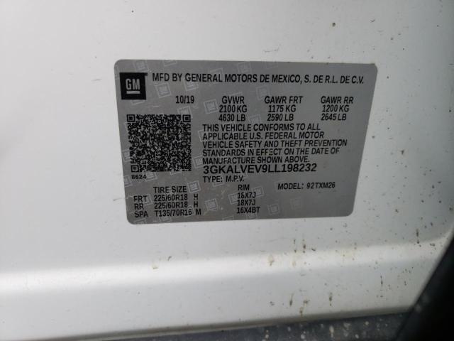 2020 GMC TERRAIN SL - 3GKALVEV9LL198232