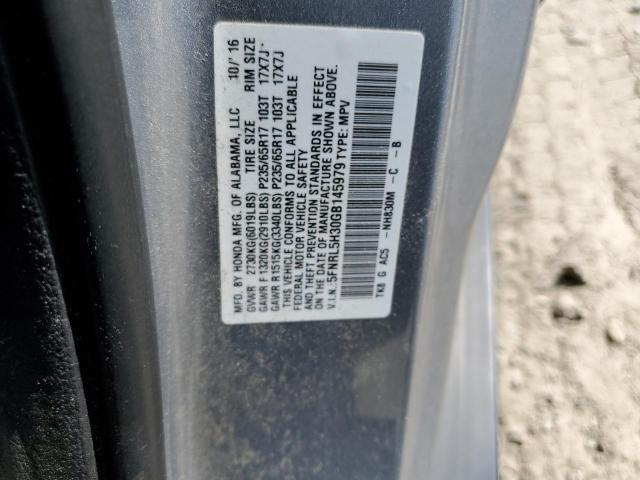 2016 HONDA ODYSSEY SE - 5FNRL5H30GB145979