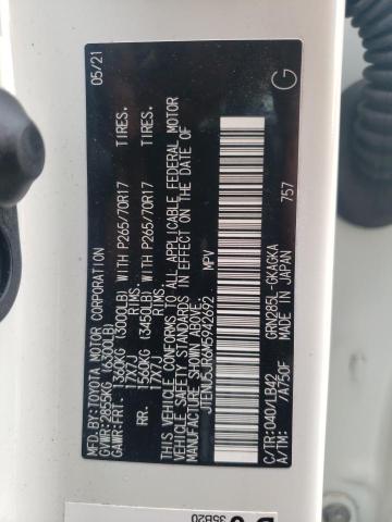 JTENU5JR6M5942692 Toyota 4runner Sr5/sr5 Premium