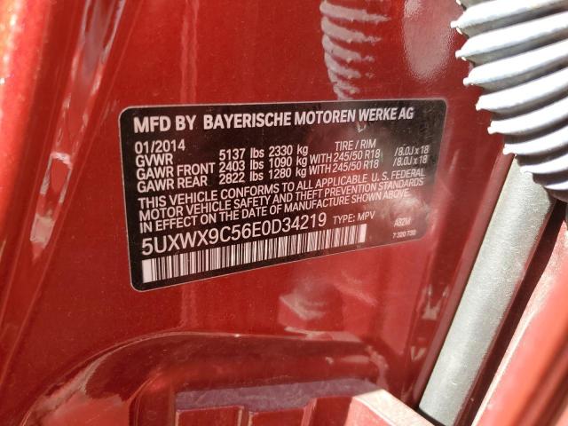 5UXWX9C56E0D34219 BMW X3 Xdrive28i