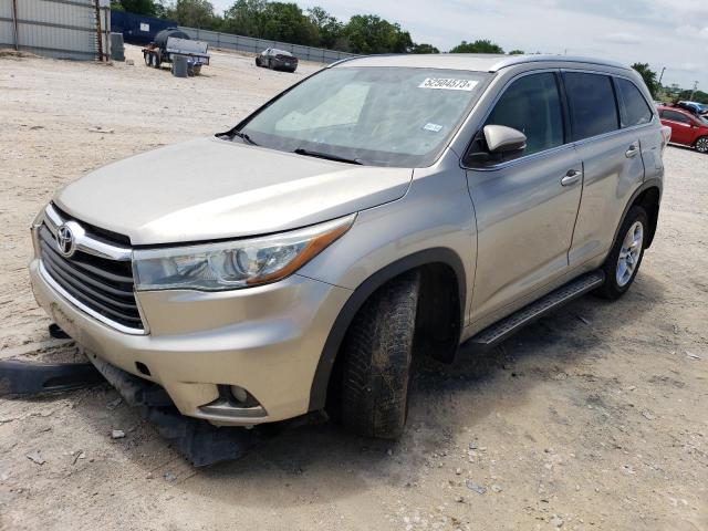 VIN 5TDYKRFH8ES034559 2014 Toyota Highlander, Limited no.1