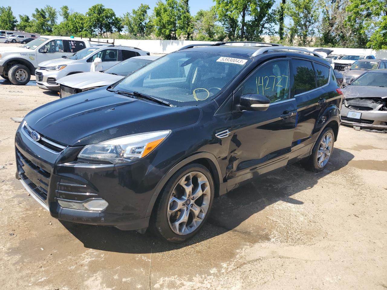 Lot #2986898746 2013 FORD ESCAPE TIT