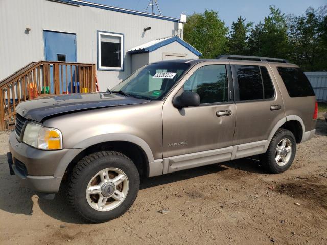 Salvage cars for sale from Copart Lyman, ME: 2002 Ford Explorer XLT