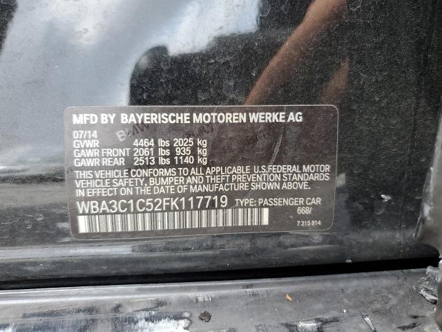 WBA3C1C52FK117719 BMW 328 I Sulev