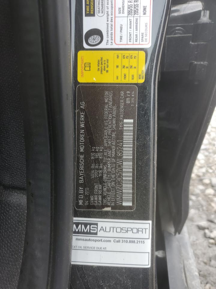 WMWZC3C57CWL85241 2012 Mini Cooper S Countryman