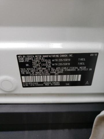2T3Y1RFVXKC030095 Toyota Rav4 Limited