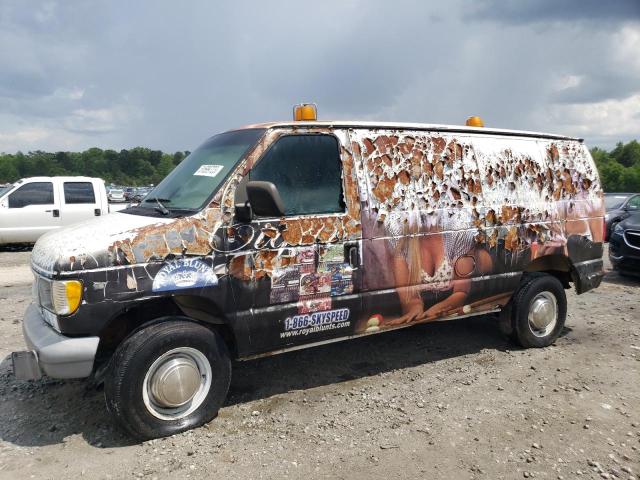 Salvage cars for sale from Copart Ellenwood, GA: 1998 Ford Econoline E350 Van