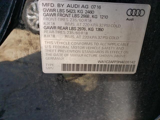 VIN WA1C2AFP3HA026142 2017 Audi Q5, Premium no.14