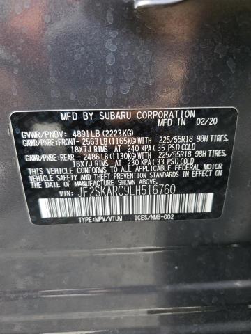 JF2SKARC9LH516760 Subaru Forester Sport
