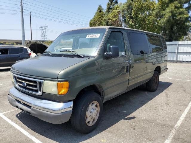 Salvage cars for sale from Copart Rancho Cucamonga, CA: 2004 Ford Econoline E350 Super Duty Wagon