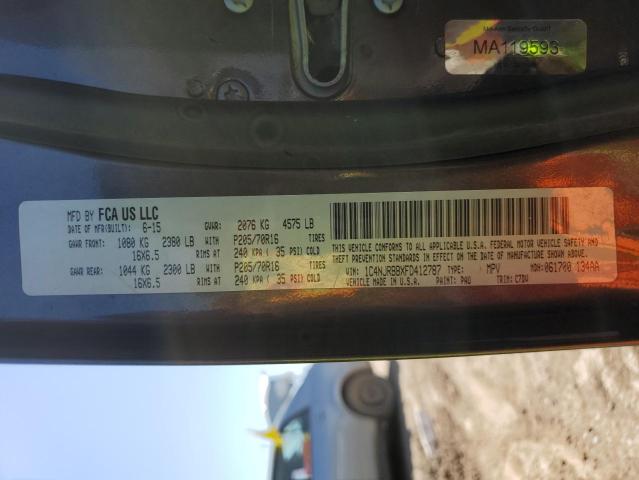1C4NJRBBXFD412787 Jeep Patriot Sport