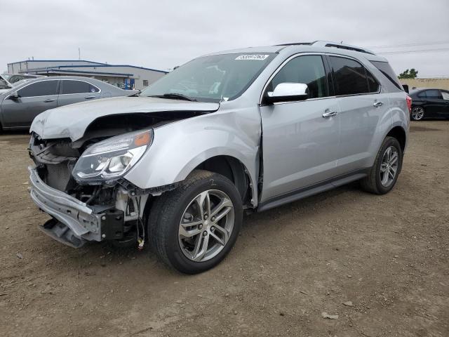 Salvage cars for sale from Copart San Diego, CA: 2017 Chevrolet Equinox Premier
