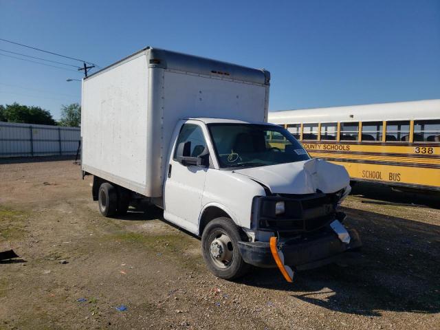 Salvage cars for sale from Copart Mercedes, TX: 2014 Chevrolet Express G3500