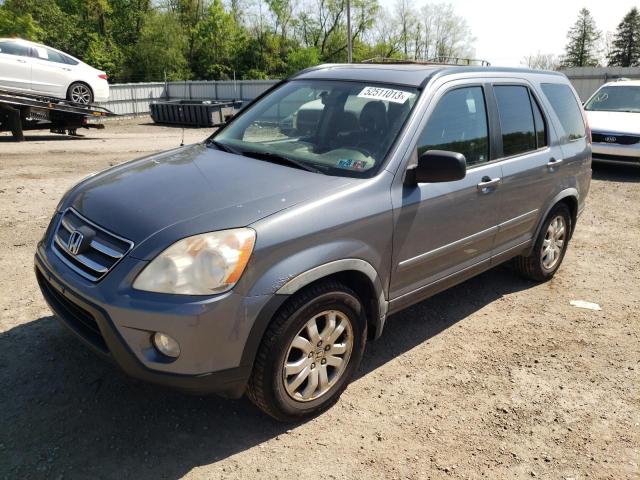 Salvage cars for sale from Copart West Mifflin, PA: 2006 Honda CR-V SE