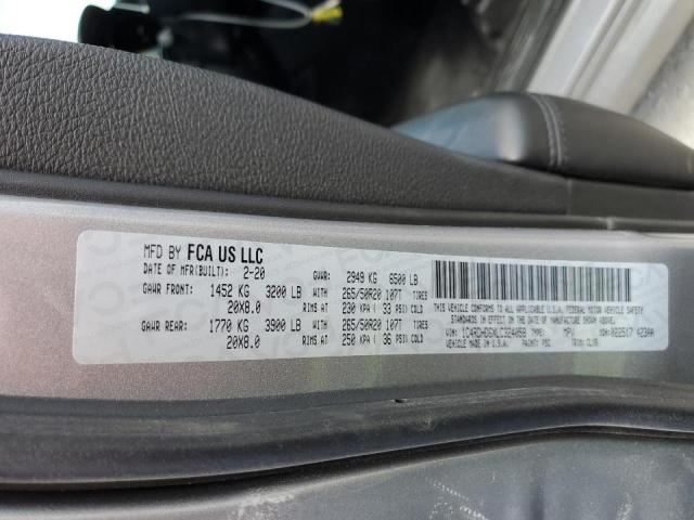 1C4RDHDGXLC324058 Dodge DURANGO GT