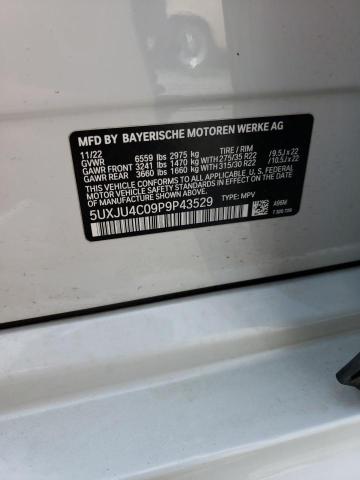 2023 BMW X5 M50I 5UXJU4C09P9P43529