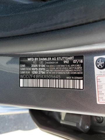 WDDZF4JB5KA505645 Mercedes-Benz E 300