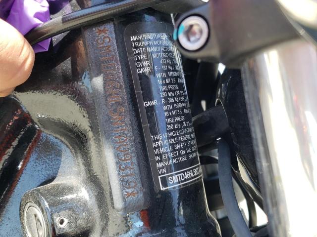 2022 TRIUMPH MOTORCYCLE BONNEVILLE - SMTD46HL5NTAV9319