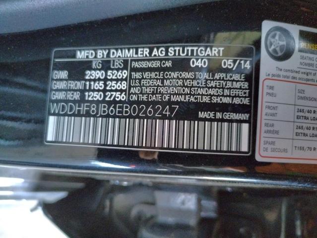 WDDHF8JB6EB026247 Mercedes-Benz E 350 4matic
