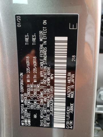 2023 LEXUS NX 250 JTJGDCAZ3P5011859