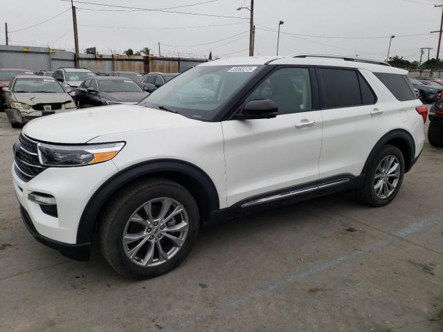 Ford Explorer salvage cars for sale: 2021 Ford Explorer Limited