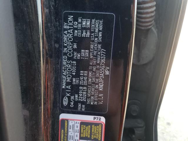 KNDJP3A55G7363777 KIA SOUL +