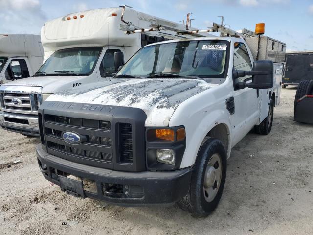Salvage cars for sale from Copart Fort Pierce, FL: 2008 Ford F350 SRW Super Duty