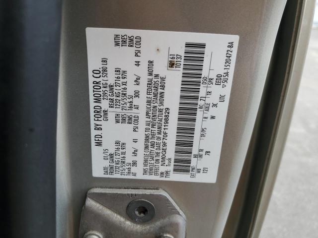 2015 FORD TRANSIT CO - NM0GE9F70F1198829