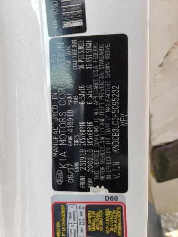 KNDCB3LC3H5095232 KIA NIRO FE