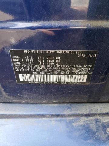4S3BNAB62H3040110 Subaru Legacy 2.5i