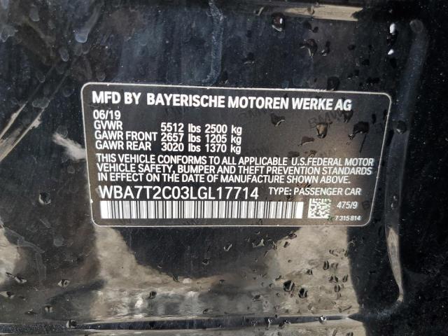 2020 BMW 740 I - WBA7T2C03LGL17714
