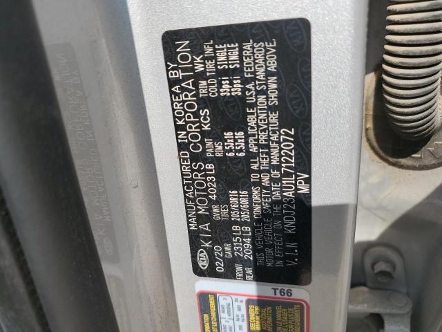 KNDJ23AU1L7122072 KIA SOUL LX