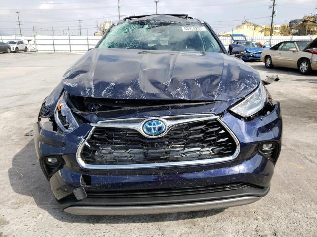 VIN 5TDEBRCH4PS123748 2023 Toyota Highlander, Hybri... no.5