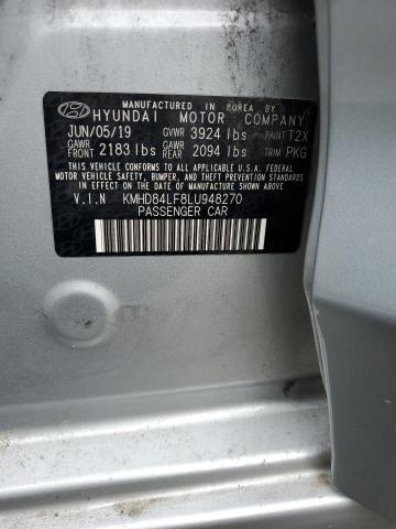 2020 HYUNDAI ELANTRA SE - KMHD84LF8LU948270