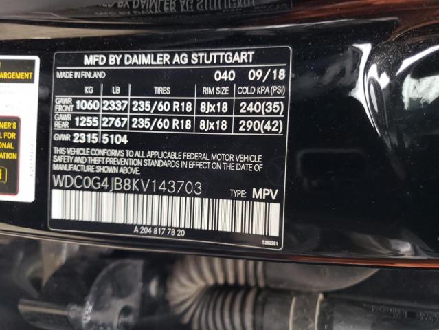 WDC0G4JB8KV143703 Mercedes-Benz GLC 300