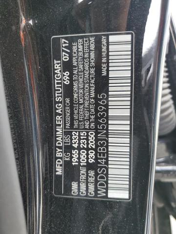 WDDSJ4EB3JN563965 Mercedes-Benz CLA 250