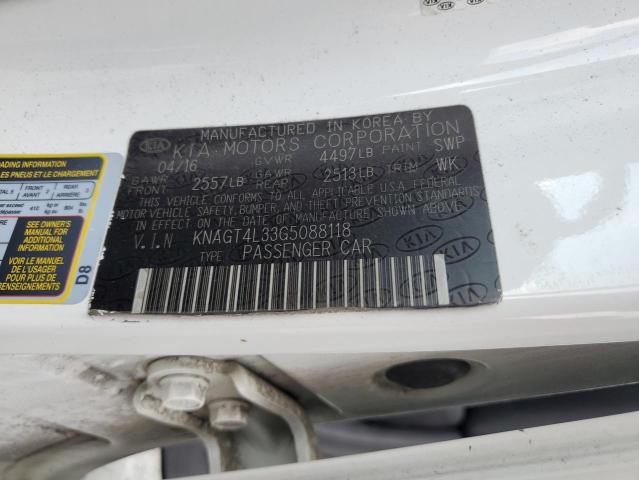 KNAGT4L33G5088118 KIA Optima Lx