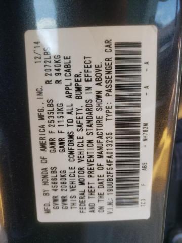 2015 ACURA TLX TECH - 19UUB2F54FA013235